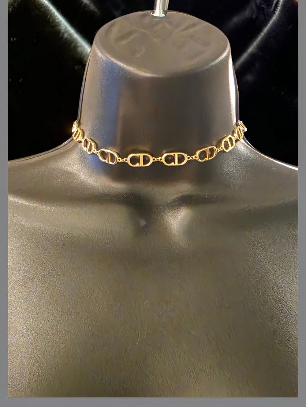 Gold Icon Link Necklace